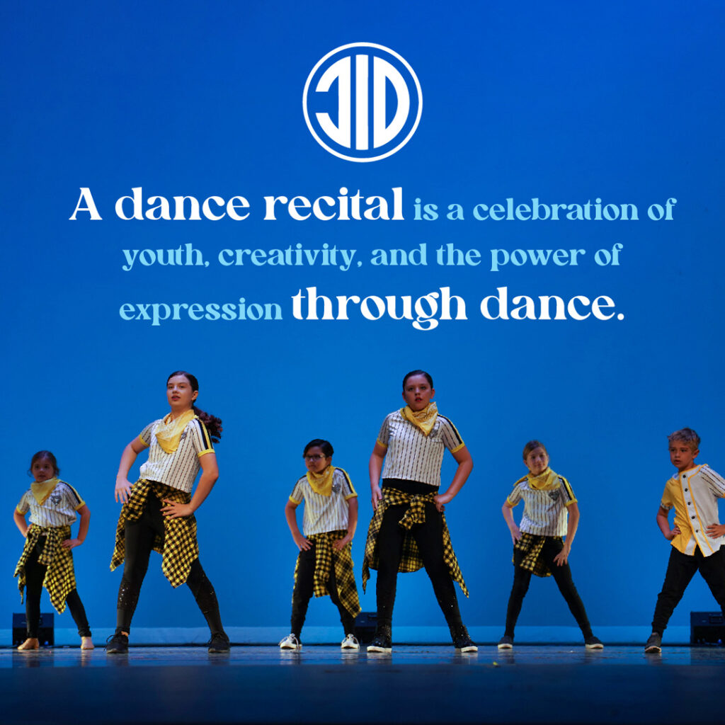 A dance recital is a celebration of youth, creativity, and the power of expression through dance.