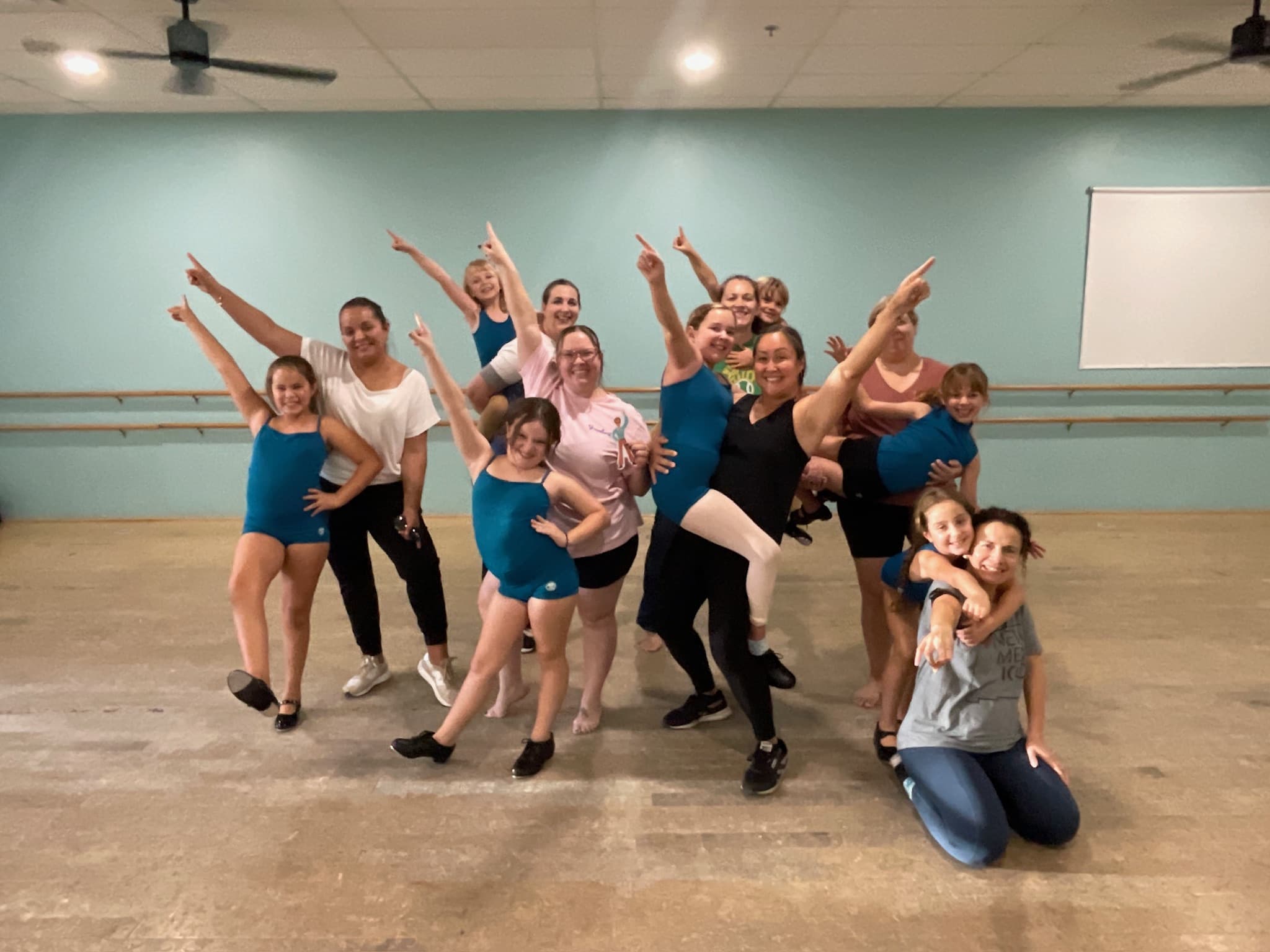 student and teachers at classic image dance