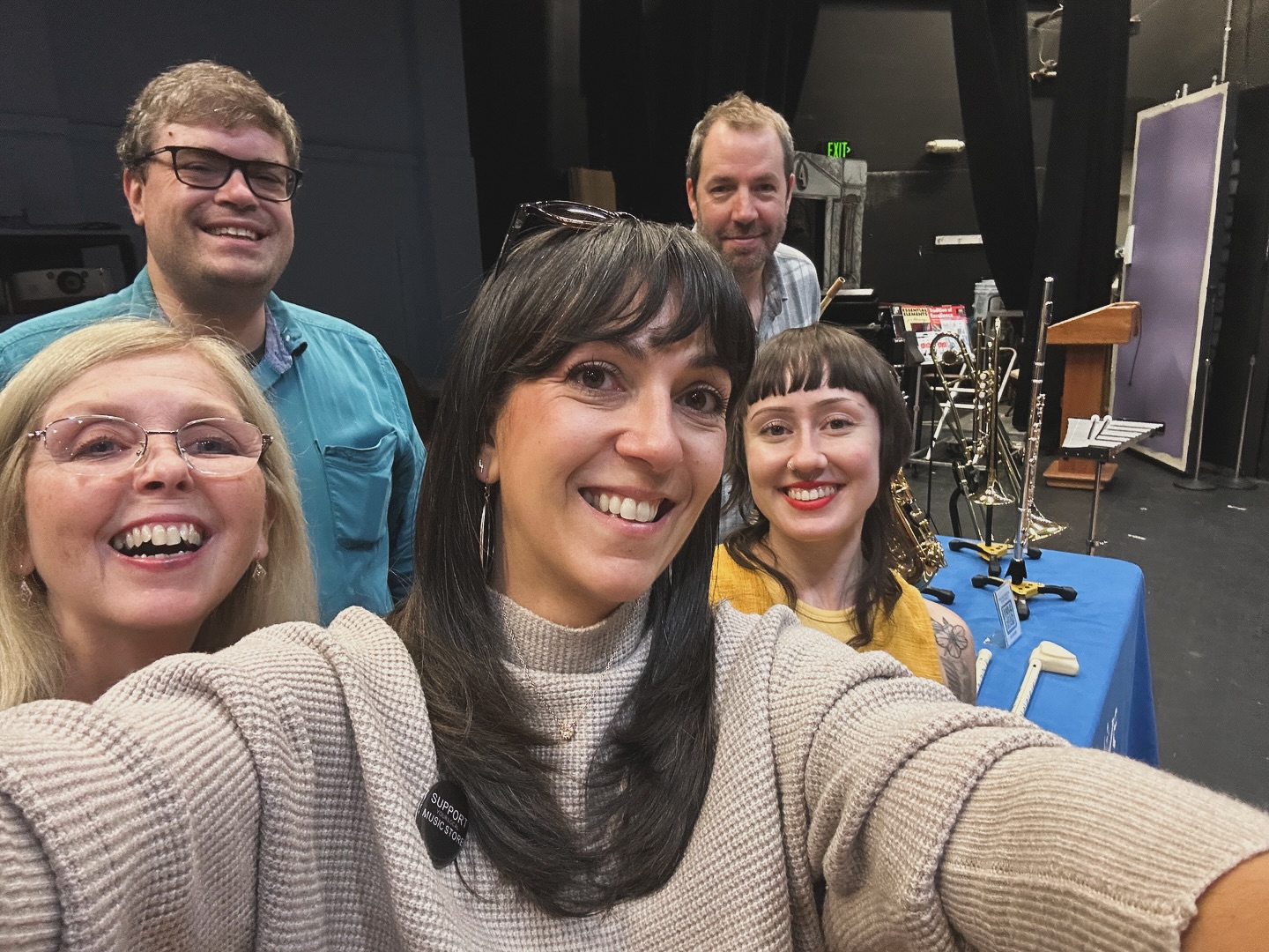 Creative Music Center staff smiling at camera