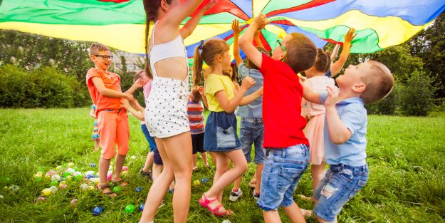 kids in summer camp