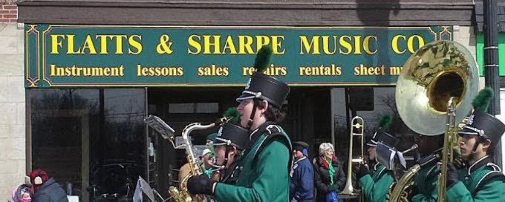 Marching band in Chicago