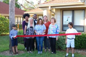 our studio at a ribbon cutting ceremony