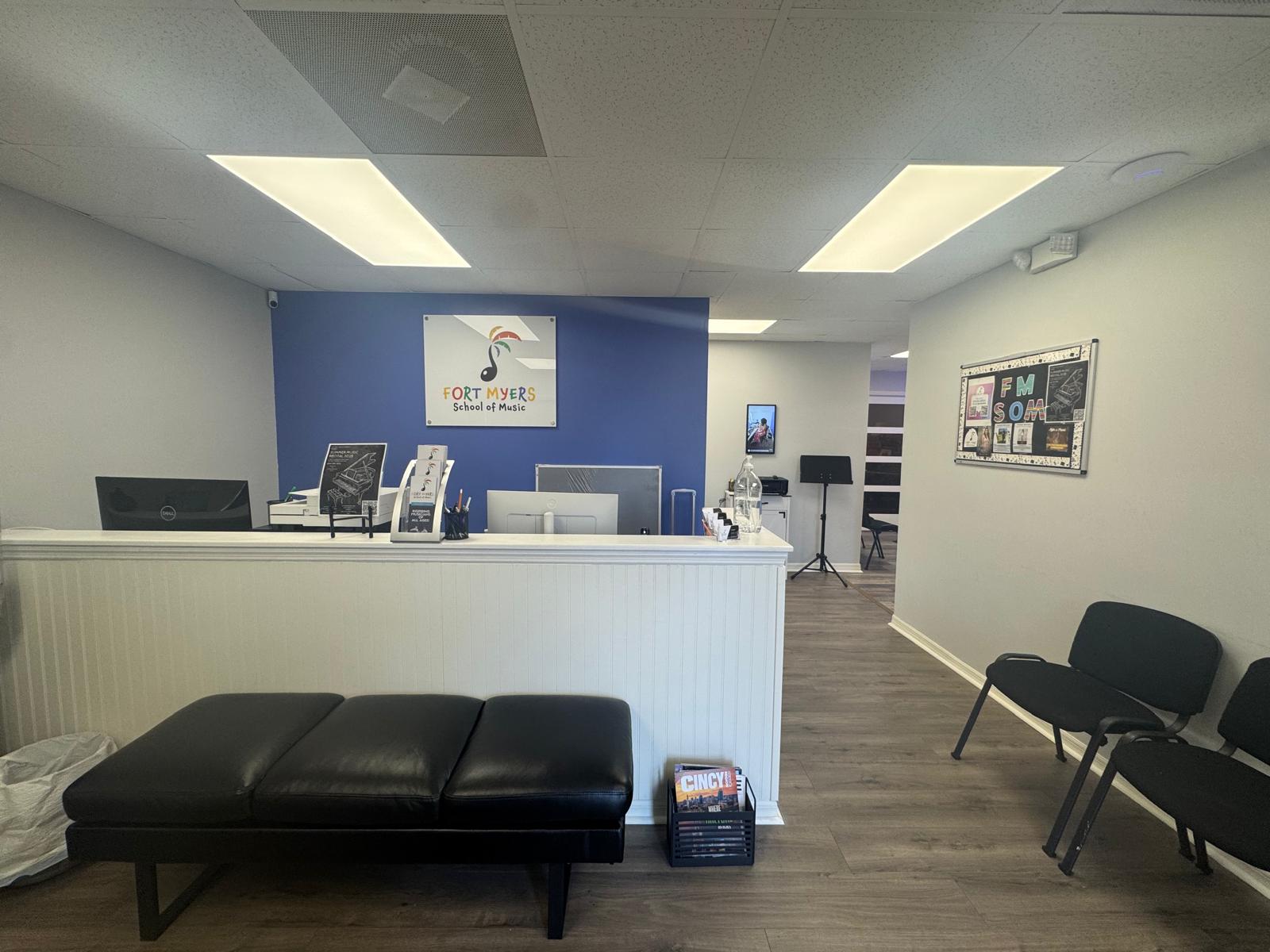 our reception office 