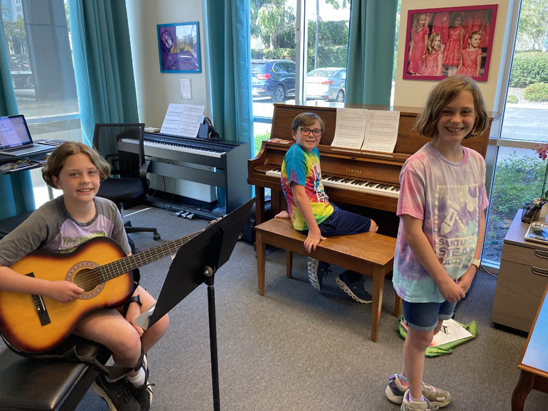 kids learning music