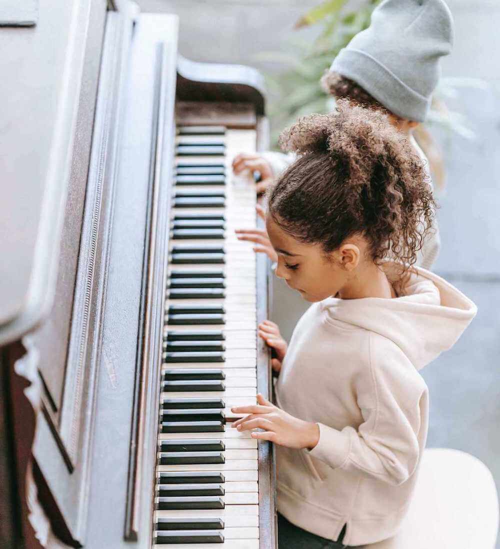 piano-review Two young kids playing the piano Danville CA