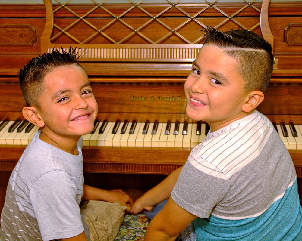 Kids playing Piano in Loveland CO