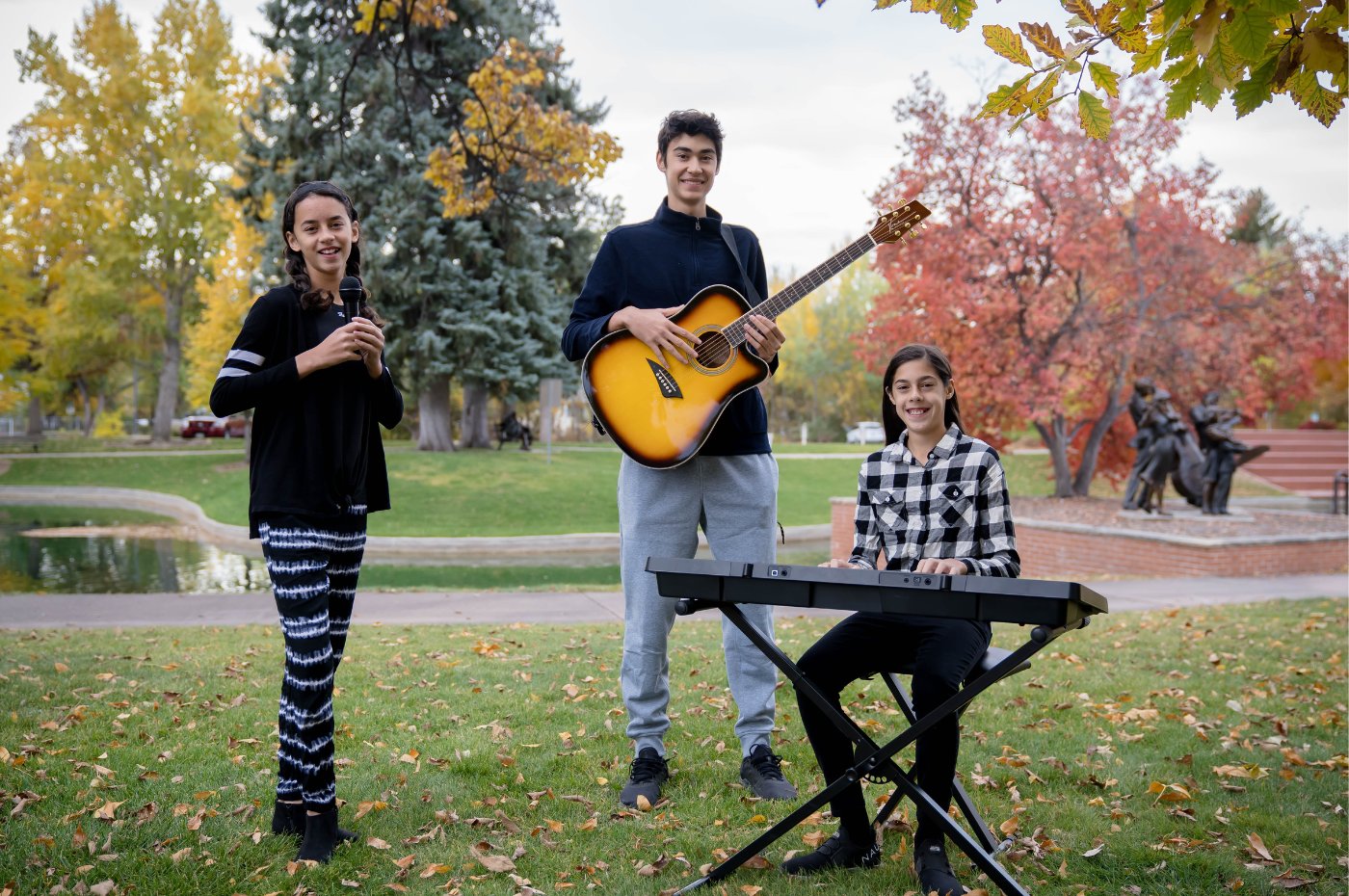 Student learning music in Loveland CO