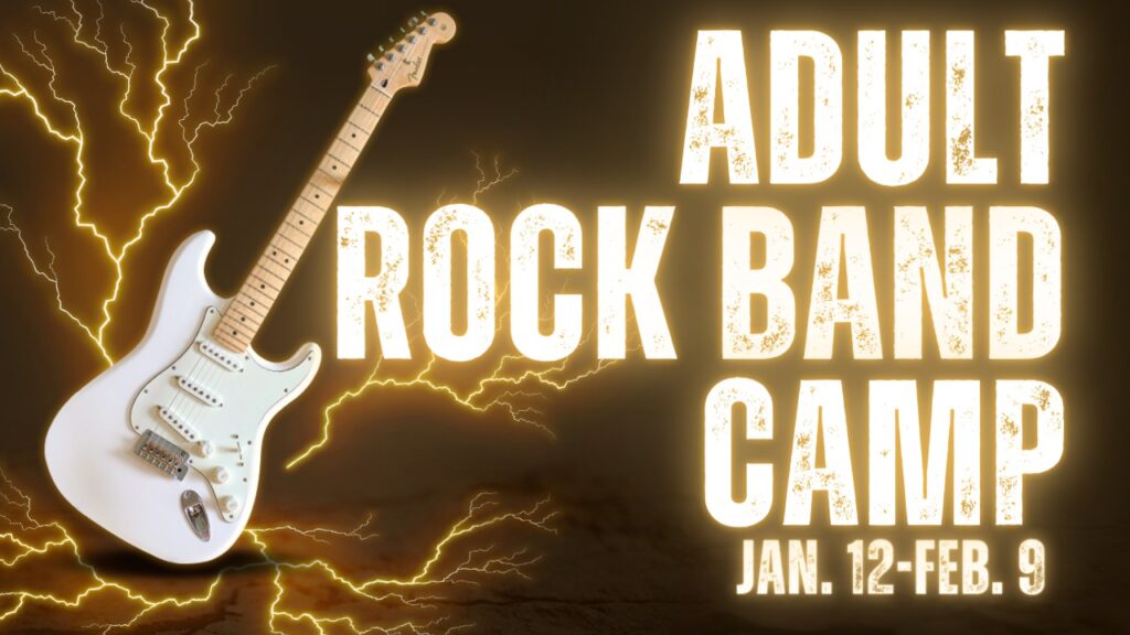 adult rock band camp