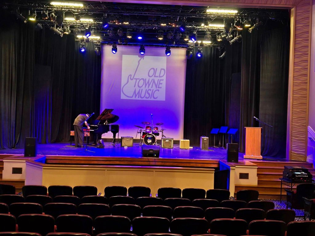 stage at old towne music