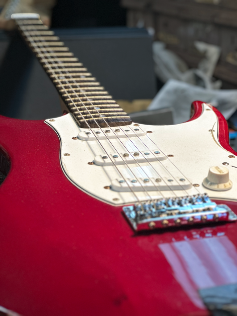 Electric guitar repair and maintenance service at Old Towne Music in South Jersey