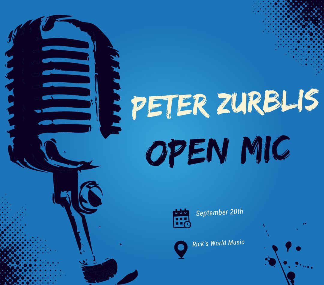 Peter Zurblis -Open Mic Feature 9/20/12