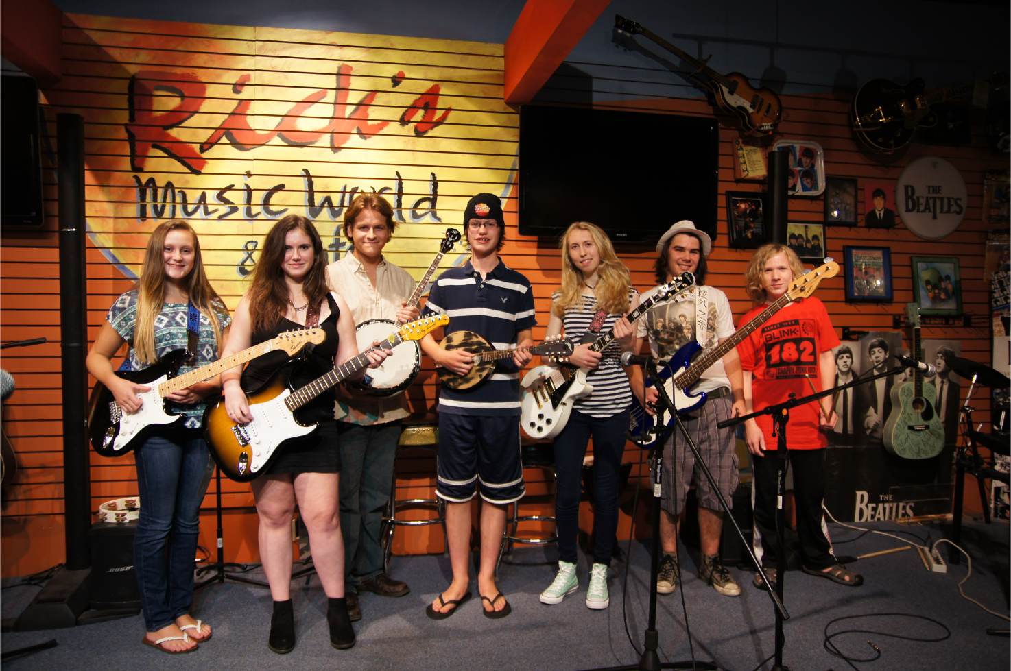 jamp camp group at rick's music