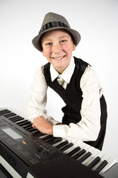 rogers music school piano student