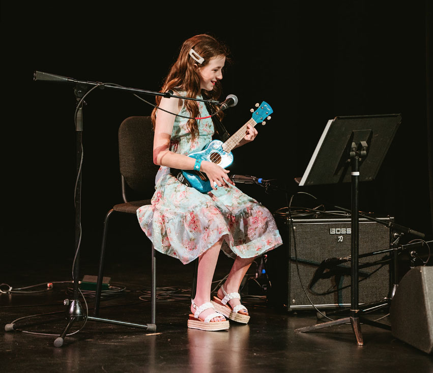 Guitar & Ukulele lessons student Lafayette, LA