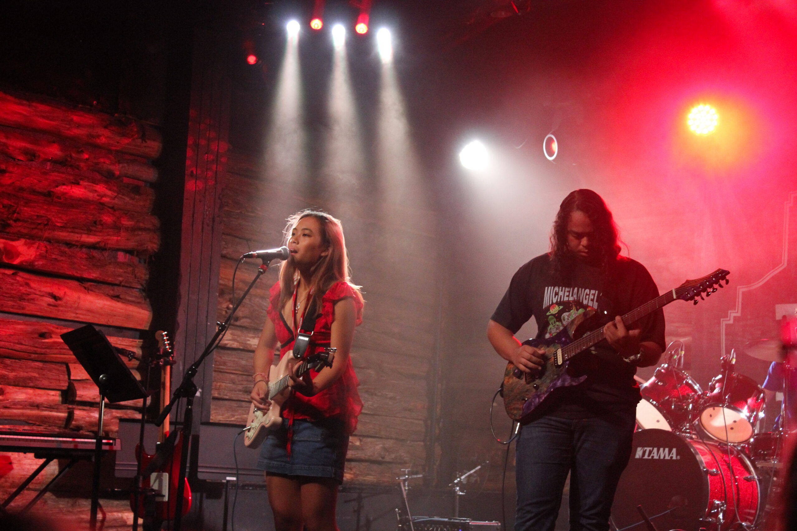 Step Onstage musicians performing