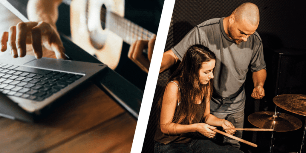 Live 1 on 1 Private Online Music Lessons In Your Home