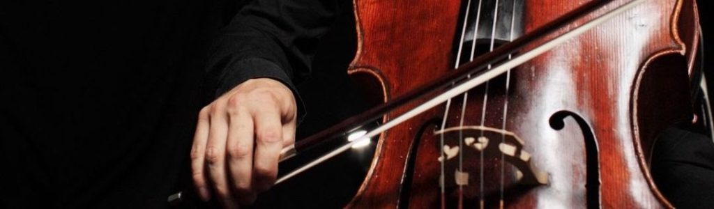 cellist playing