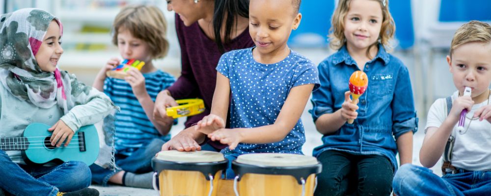 kids building confidence through music