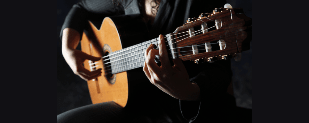 Nylon string classical guitar