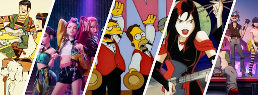 Most Popular Animated Bands Through The Decades